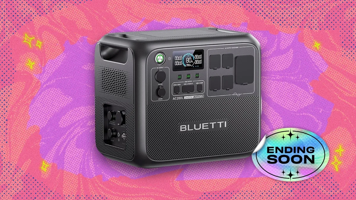 Rare Bluetti deal: The Bluetti AC200L power station can run your whole house for under $800