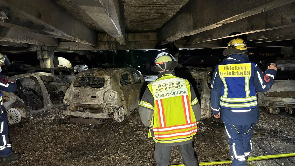 Seedammbad: Sicherungsverfahren nach Großbrand im Parkhaus startet