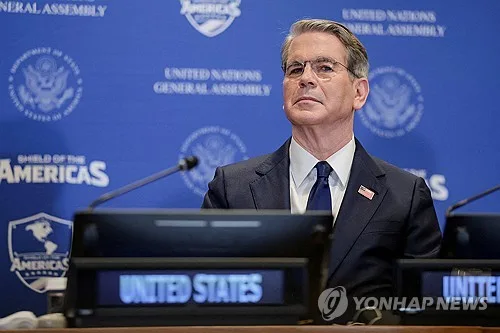 美재무장관, '우크라는 동맹인가' 질문에 "난 국무장관 아냐"