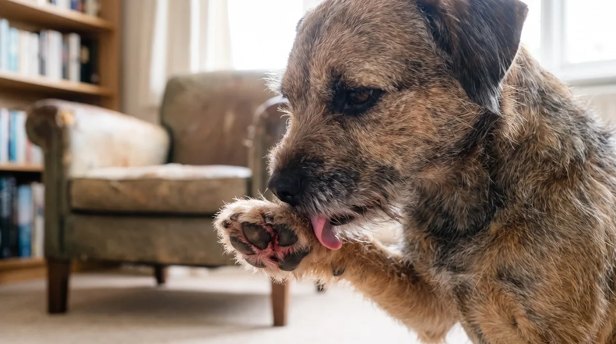 ¿Por qué mi perro se lame las patas todo el tiempo? Causas y cuándo preocuparse