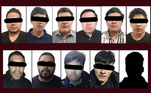 Detienen a 11 presuntos delincuentes en Hidalgo en distintos operativos; aseguran armas, drogas y vehículos robados