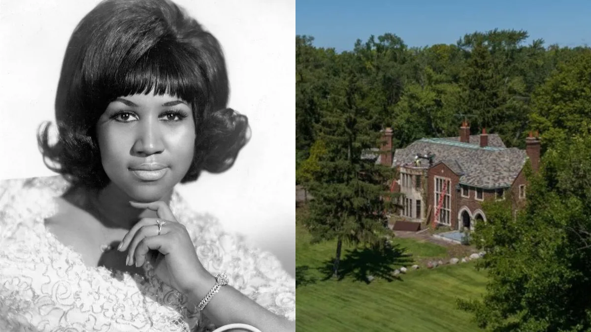 Aretha Franklin’s Detroit estate gets $2m restoration after years boarded up