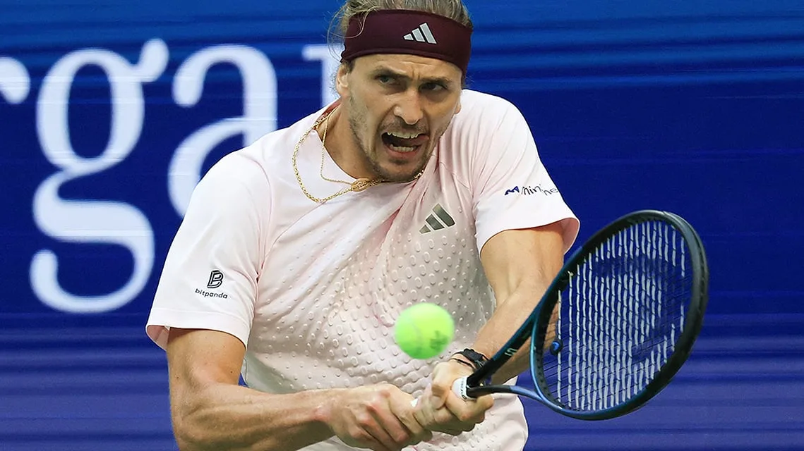 Top-ranked Alexander Zverev reaches U.S. Open final, awaiting Americans Shelton or Tiafoe