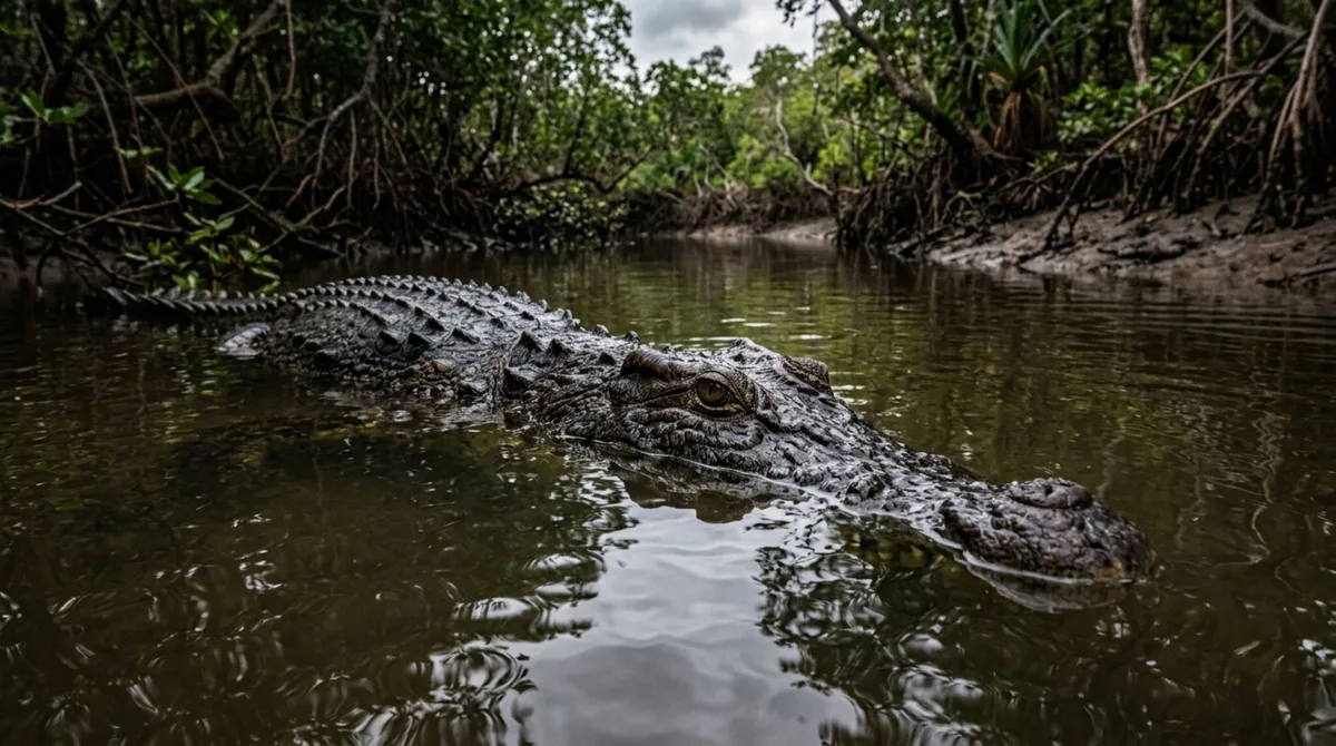 Sobrevivente de uma linhagem da era dos dinossauros ultrapassa 5 metros e guarda uma das mordidas mais esmagadoras da Terra