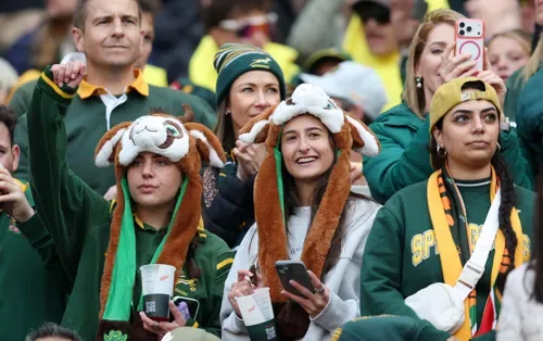 Springboks arrive in USA and it sounds a lot like home