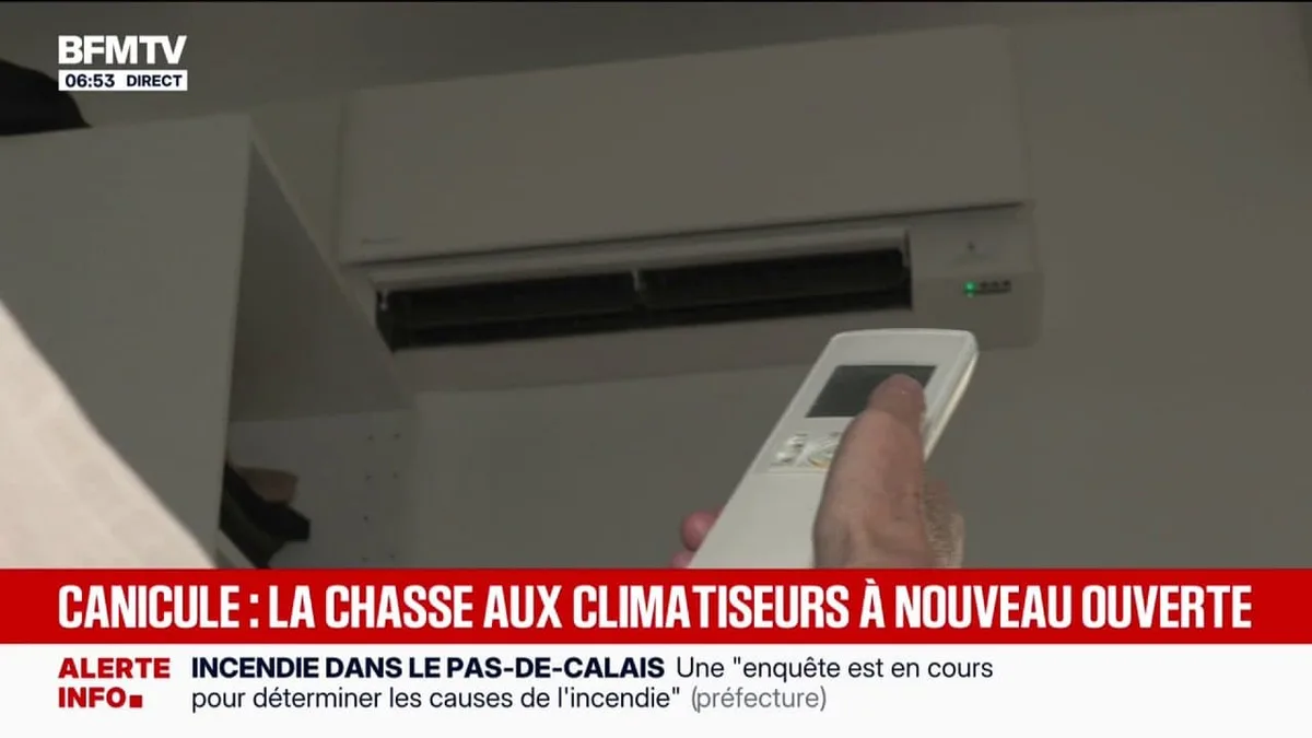 Canicule: la chasse aux climatiseurs est de nouveau ouverte