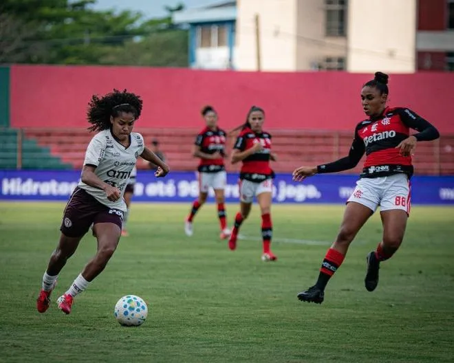 Flamengo vence, e Grêmio empata na ida das quartas do Brasileiro Feminino