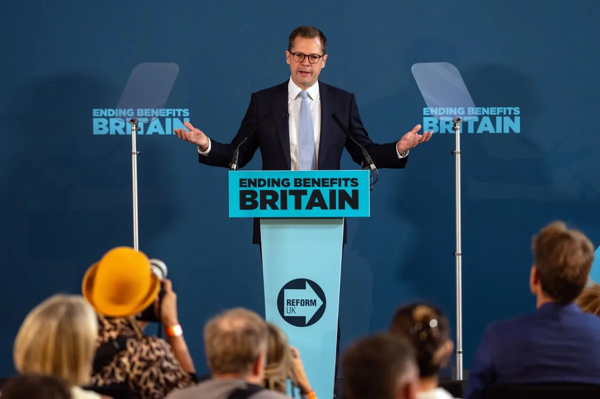 Mandatory 20-hour community work plan for benefits claimants unveiled by Reform UK