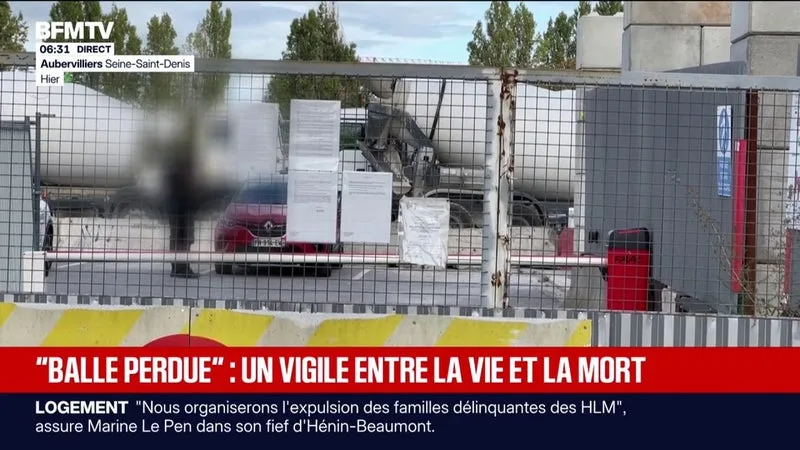 Un agent de sécurité du chantier du Grand Paris entre la vie et la mort après avoir été blessé par balle à Aubervilliers