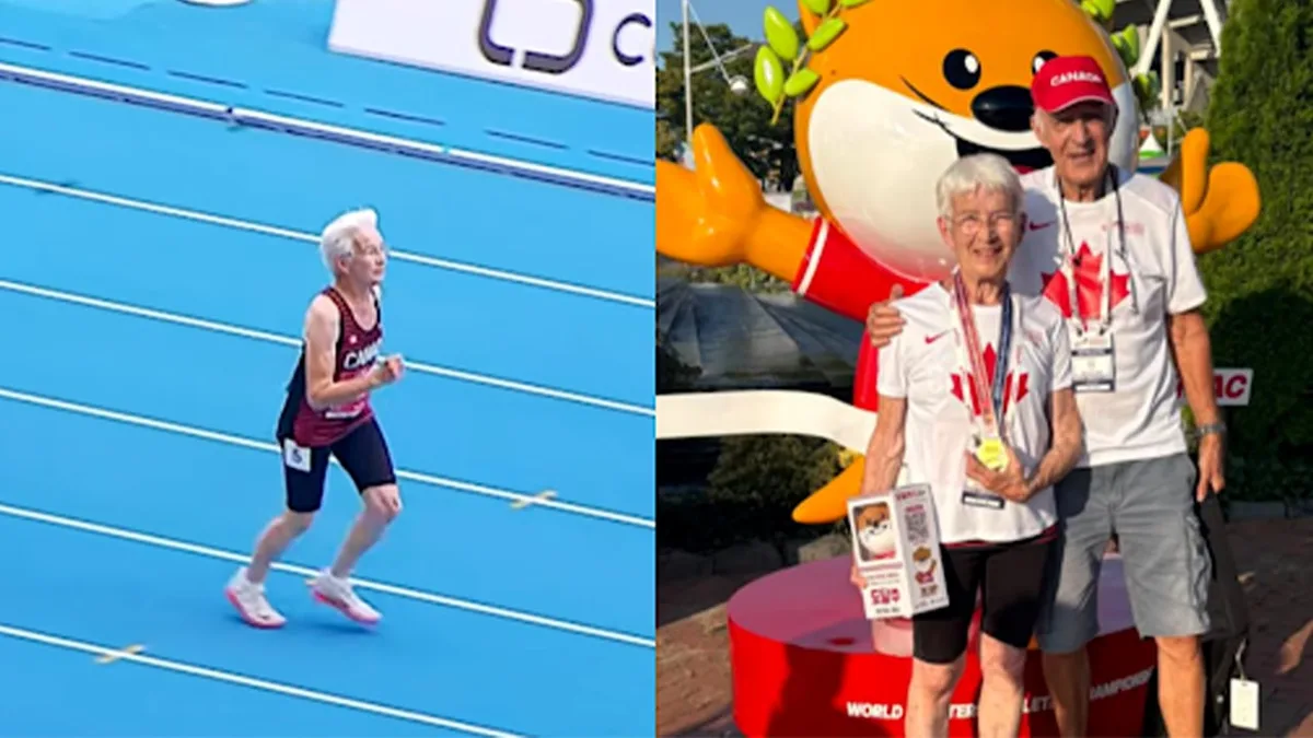 She's 85 and she just won a gold medal | The Moment
