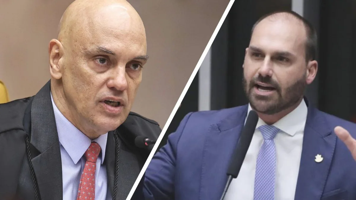 ‘Arbitrária’: Eduardo Bolsonaro critica decisão de Moraes e diz que medida acirra ânimos no país