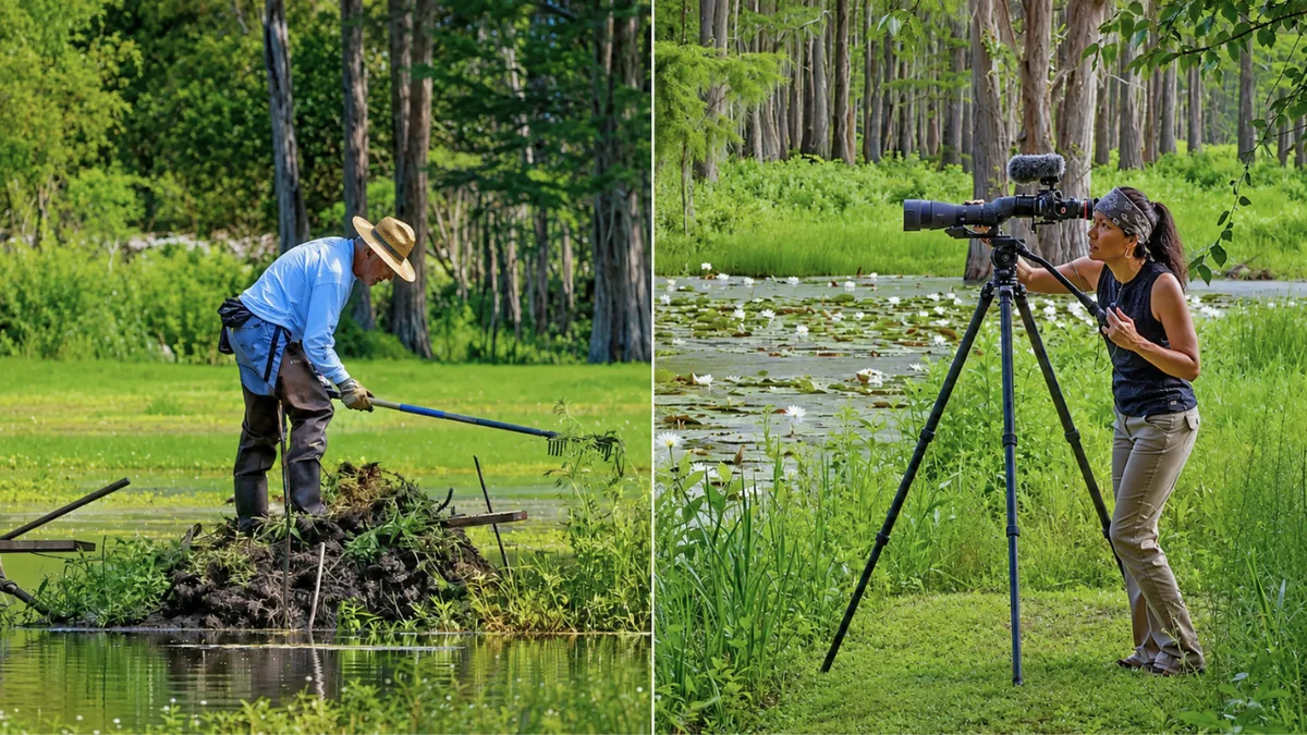 Florida couple bought a swamp to protect wildlife; then 275 wood storks nested there