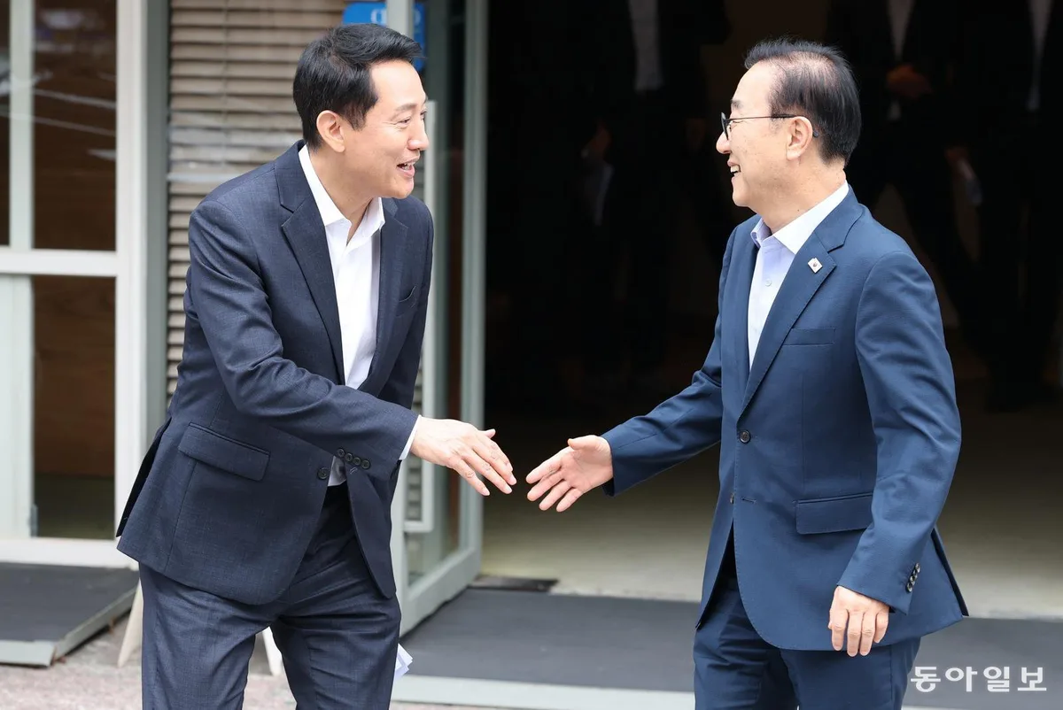 국토장관 “꼭 용산공원이어야 하는건 아냐…탄천 제안 검토”