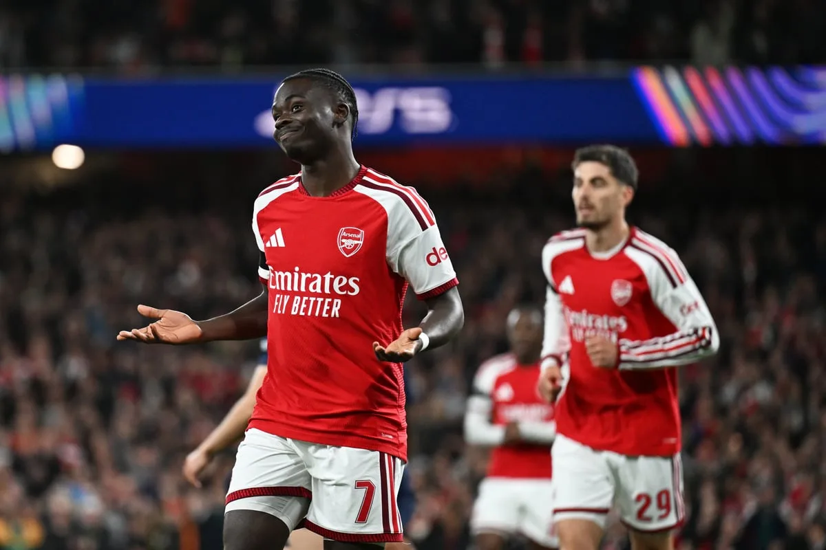 Arsenal 3-0 Lille: Gunners stay perfect in Champions League after seven-minute blitz