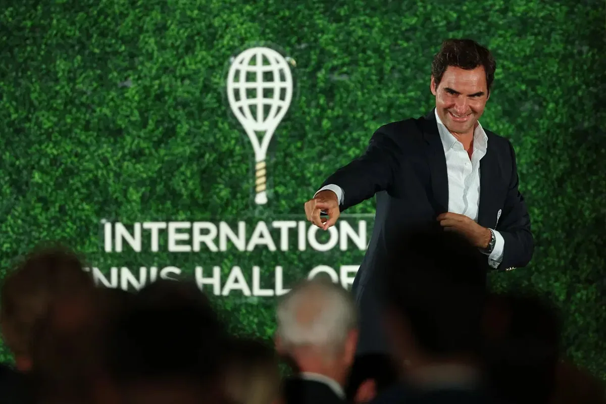Veja a cerimônia de introdução de Roger Federer ao Hall da Fama do Tênis