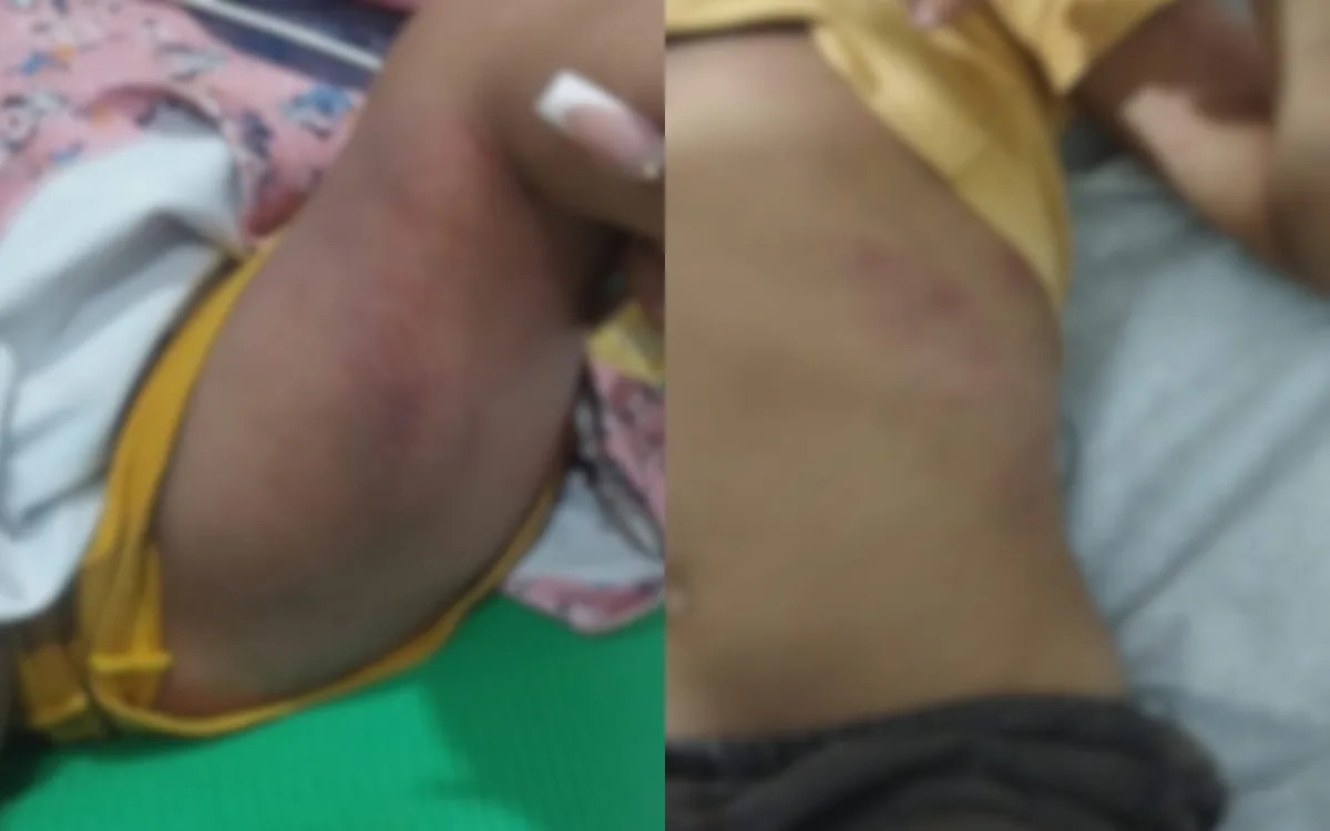 Homem é preso suspeito de agredir filhos de 1 e 4 anos e ameaçar a esposa com faca