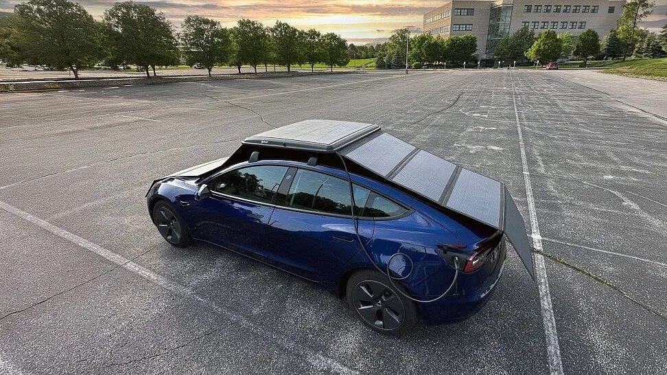 E se o seu carro elétrico pudesse produzir a própria energia enquanto está parado?