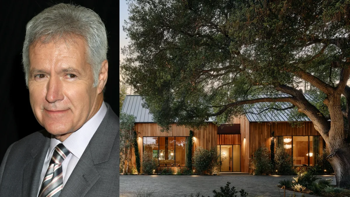 Alex Trebek’s longtime LA home was demolished and replaced with a mansion