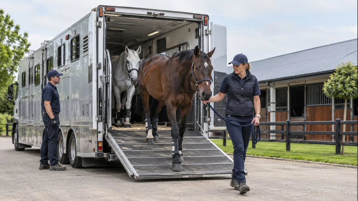 Cómo funciona la logística detrás de la exportación de caballos argentinos al mundo