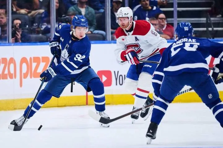 Canadiens top Maple Leafs in McKenna’s pro debut