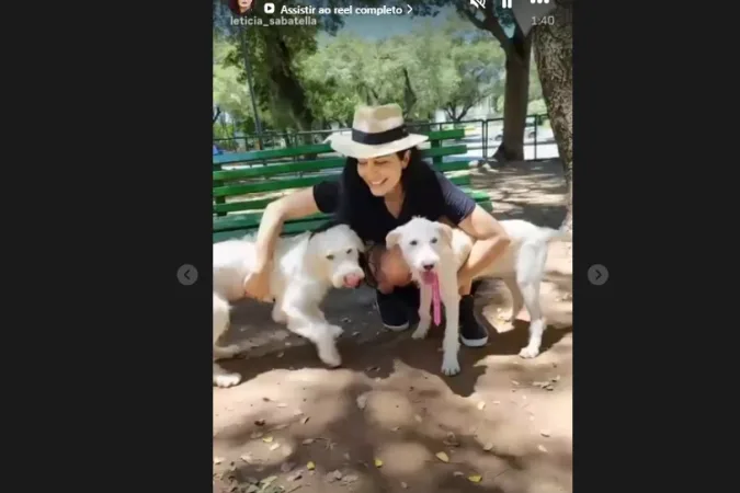 Letícia Sabatella celebra: "Reencontro dos irmãos está cada vez mais perto"