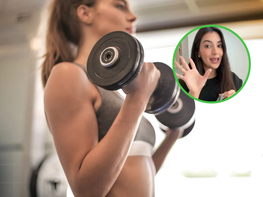 Sofi Orendain, influencer fitness: "Siempre van primero las pesas y luego el cardio"