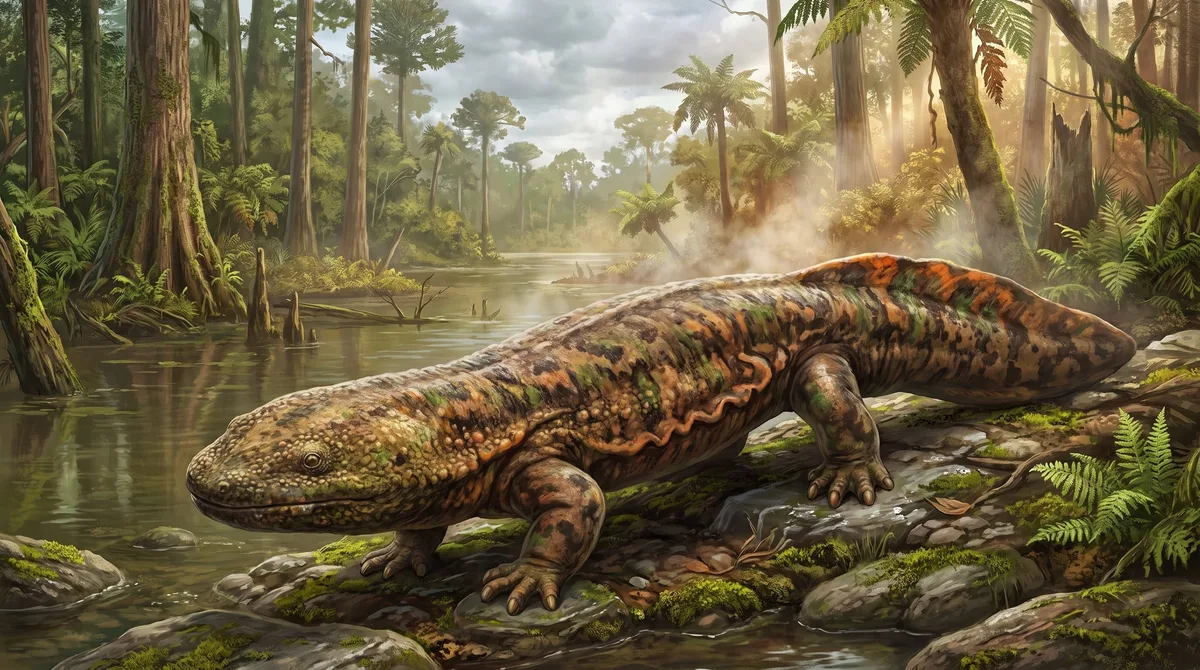 Tras más de dos décadas en el olvido, identifican en Japón una salamandra gigante de 3,5 millones de años