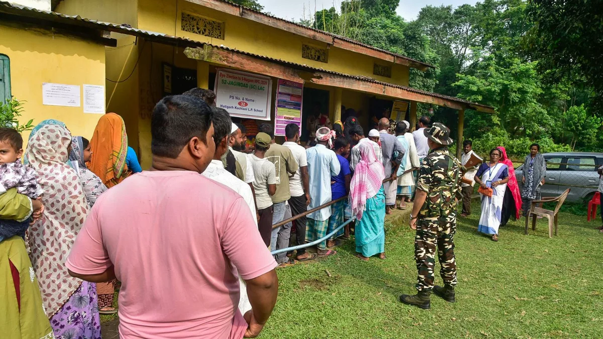 Nagaon By-Election Result 2026 Live Updates: Former IAS officer, local party chief battle it out