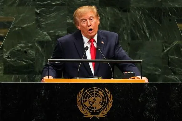 Trump pide a los líderes mundiales a unirse a EU para aislar a Irán, en su discurso de la ONU