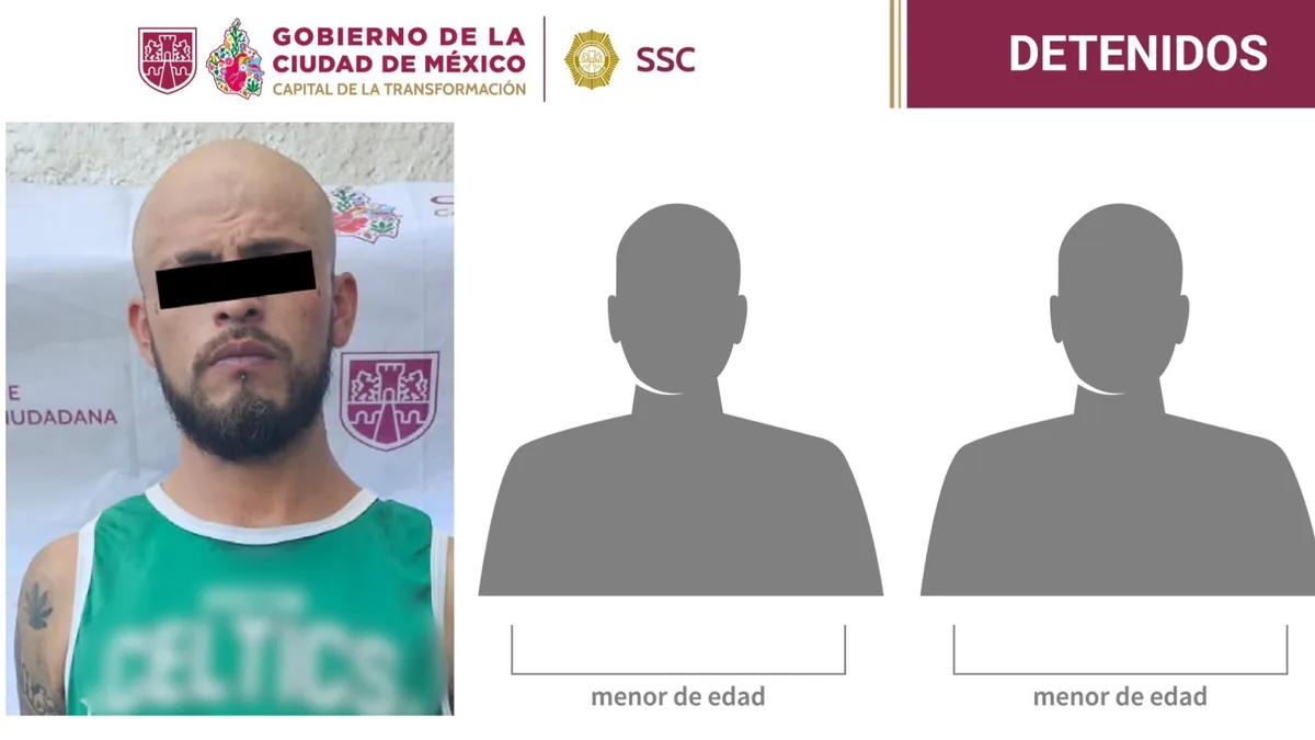 Caen en Tepito tres presuntos miembros de la "Anti Unión" con droga y armas: estarían ligados al homicidio de dos mujeres en la colonia Morelos