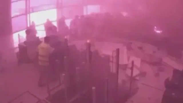 As imagens da destruição causada pelos ataques ao aeroporto de Riade