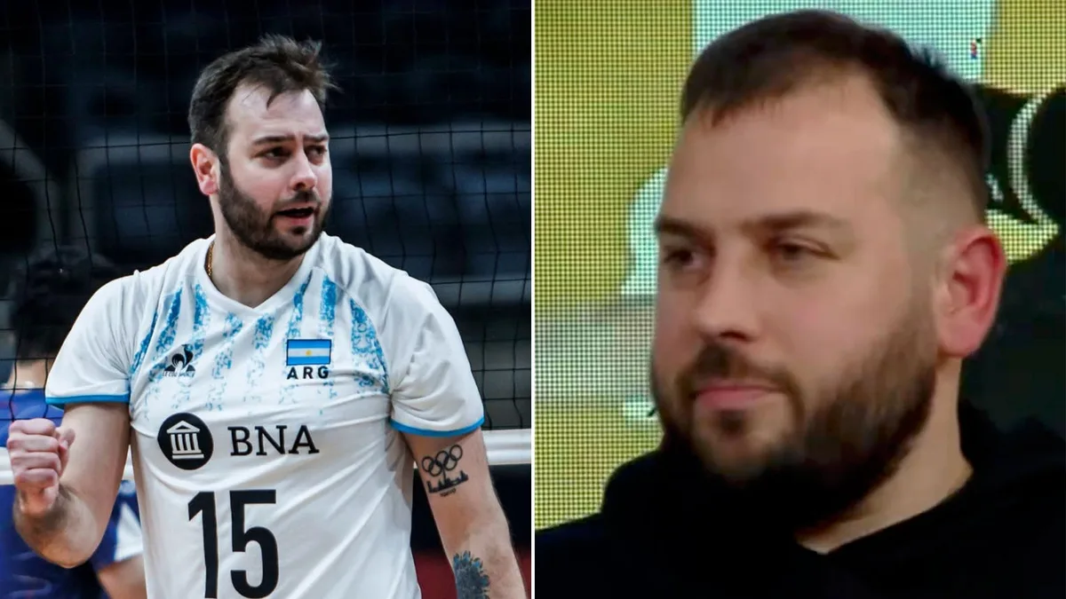 La cruda confesión de Luciano De Cecco, emblema de la selección de vóley, sobre su método para escapar a la depresión