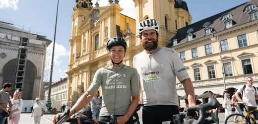 Jonas Deichmann und Josefine Rutkowski haben Europa per Rad umrundet
