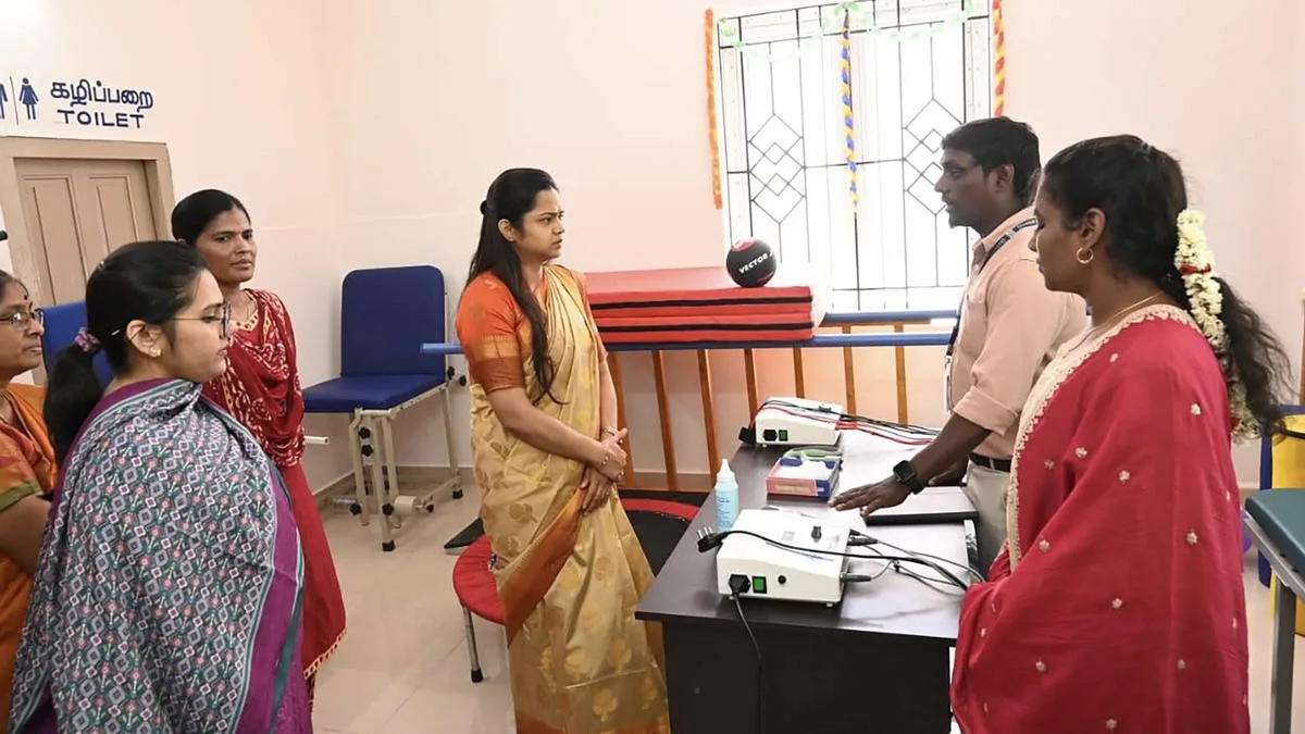 Collector inaugurates nine social care centres for persons with disabilities in Tiruvannamalai