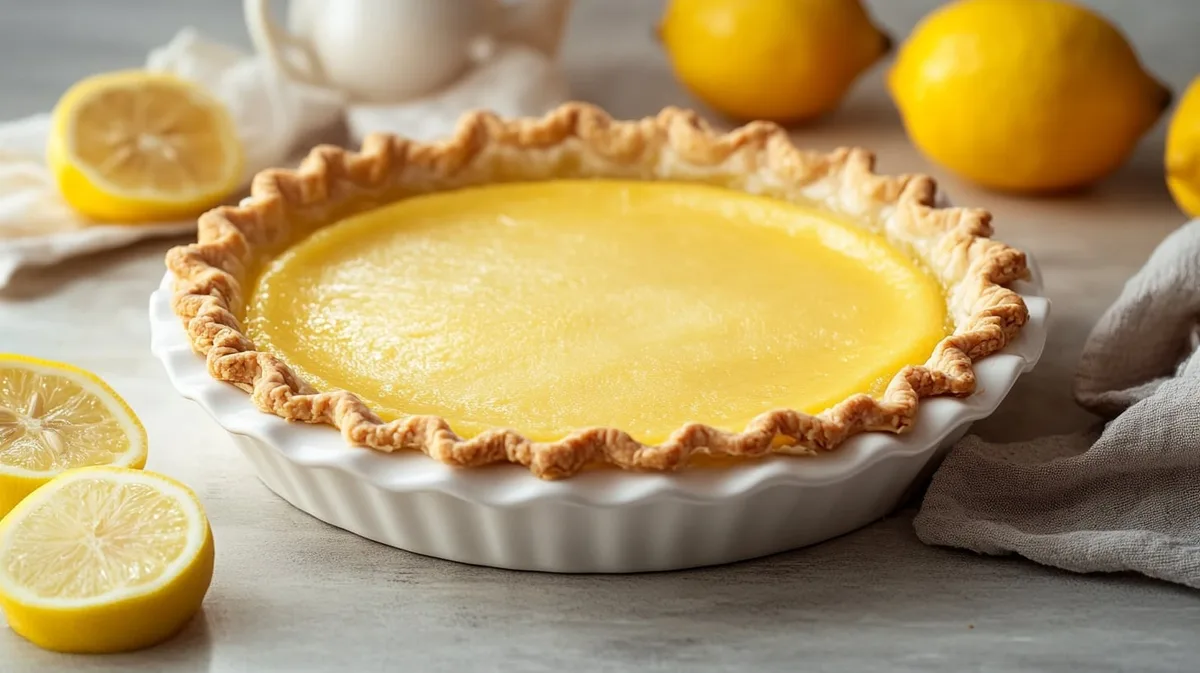 Receta de pie de limón