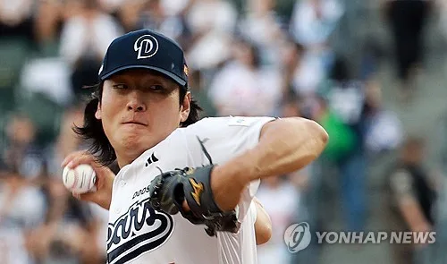 두산 김원형 감독, 에이스 곽빈 향한 욕심…"더 잘할 수 있어"