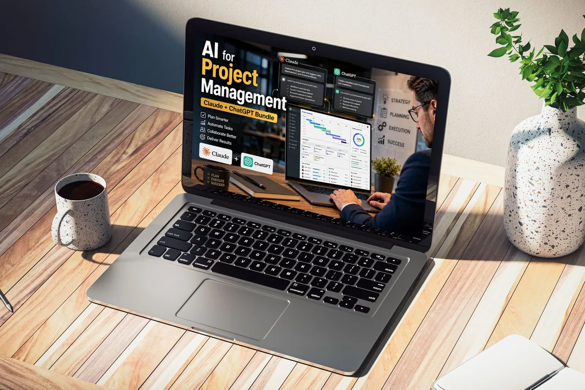 Get 6 hours of Claude and ChatGPT project management training for $20
