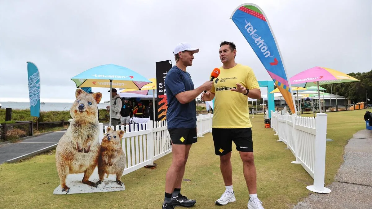 Telethon 2026: Kane Cornes takes off on second leg of double marathon fundraising challenge