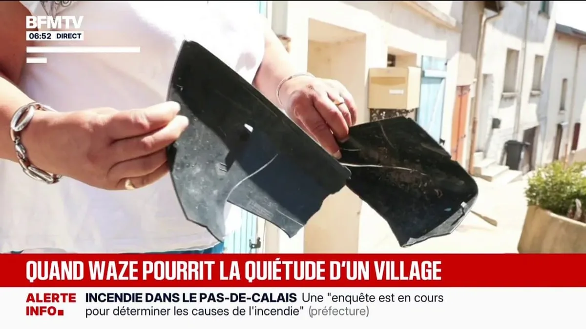 "Il y aura un drame un jour": à cause de Waze, 1.200 véhicules et poids lourds passent par ce petit village de Meurthe-et-Moselle chaque jour