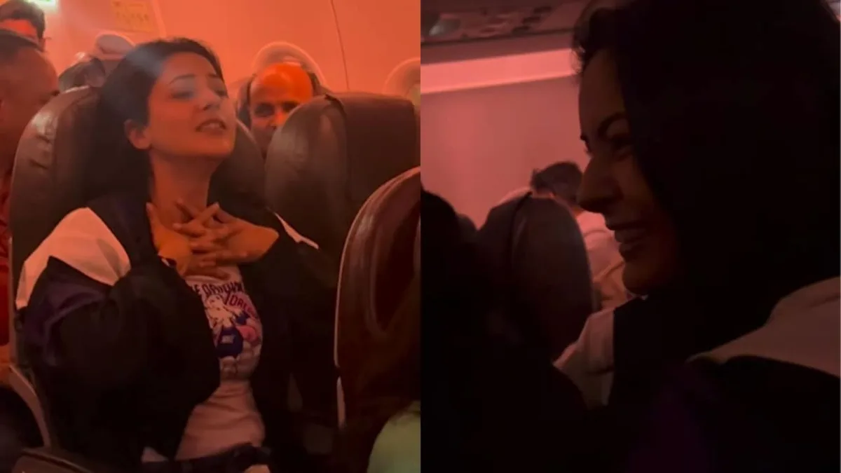 'Badi Mushkil Se Bache': Shehnaaz Gill's Flight Scare Video Goes Viral