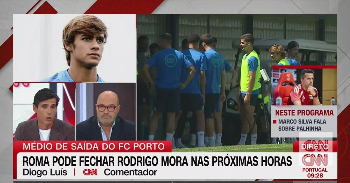 «Saída de Mora? Ao dia de hoje, acho que é um grande negócio para o FC Porto»