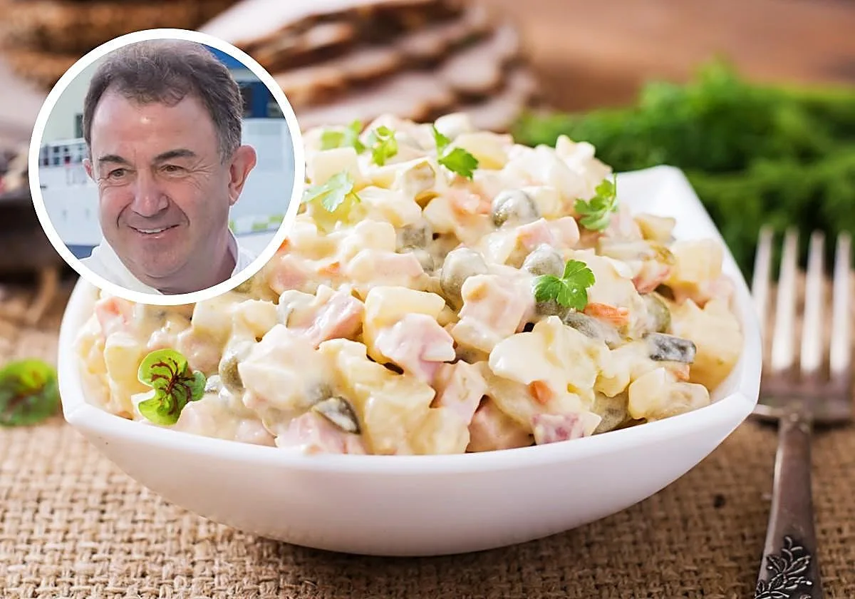Martín Berasategui, chef: «Si vas a cocinar ensaladilla rusa y quieres que salga perfecta y con más sabor, tritura el atún con la mayonesa»