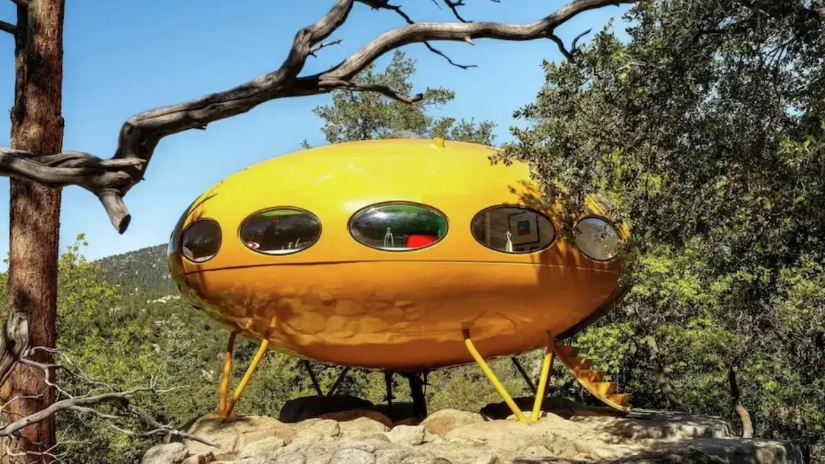 California flying saucer house built in 1969 lists for nearly $1.5 million