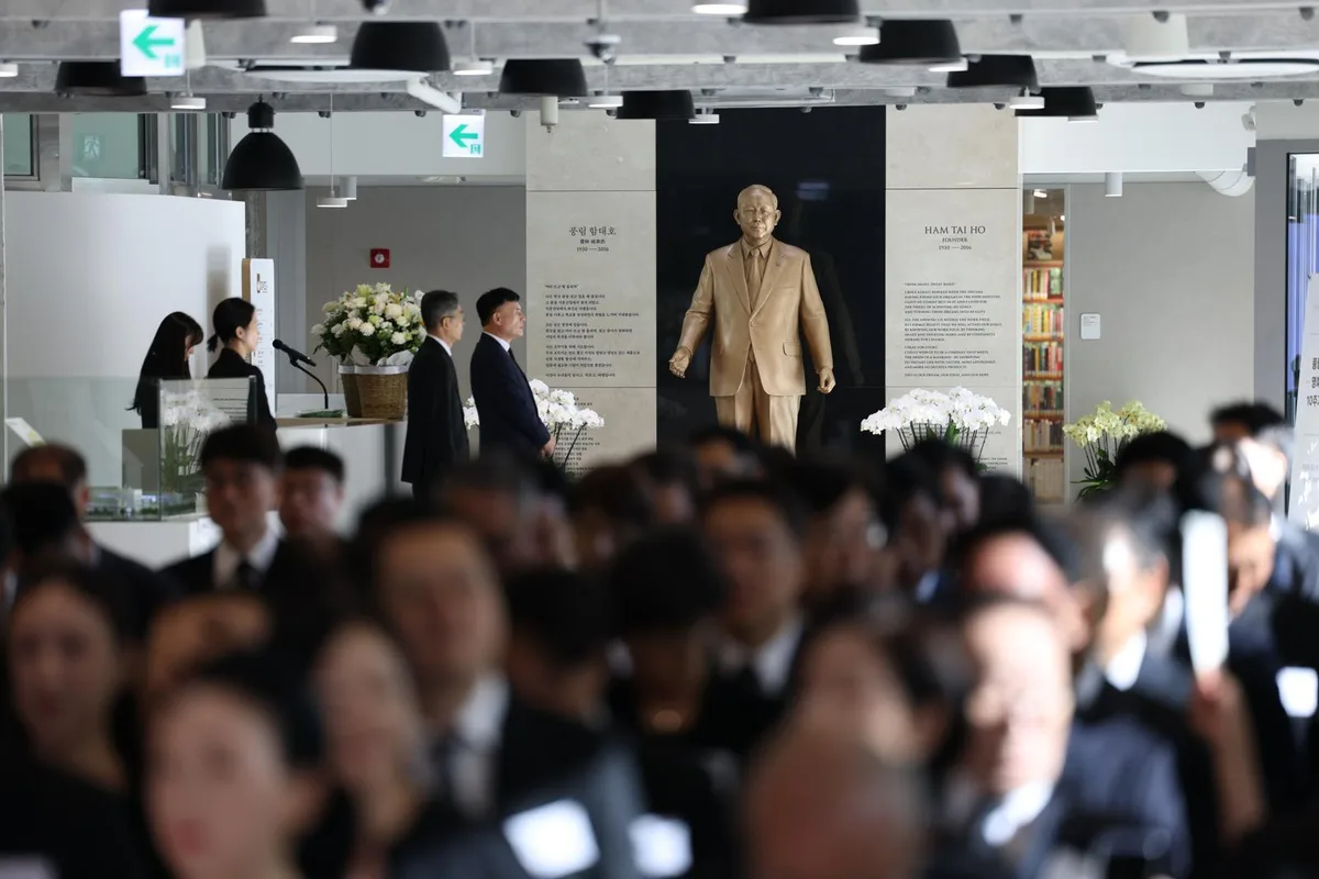 오뚜기, 창업주 함태호 명예회장 10주기 추모식…“경영철학 지속 계승”