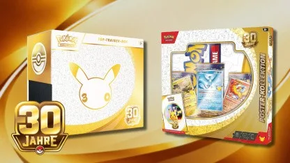 Anzeige: 30 Jahre Pokémon-Jubiläums-Sammelkarten bei Amazon zur UVP vorbestellen