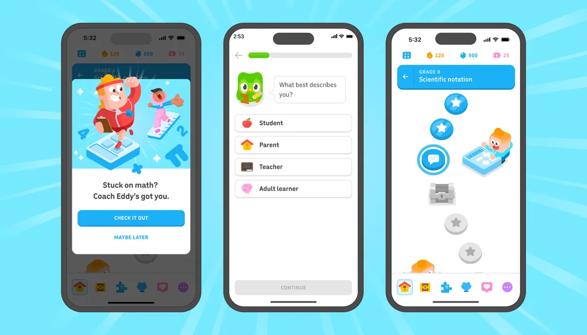 Duolingo Expands Its Math Services for More Advanced and Personalized Learning