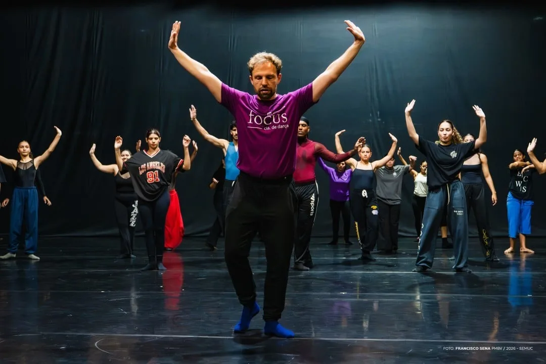 Bailarinos de Boa Vista vivenciam técnica da dança contemporânea em oficina com a Focus Cia de Dança