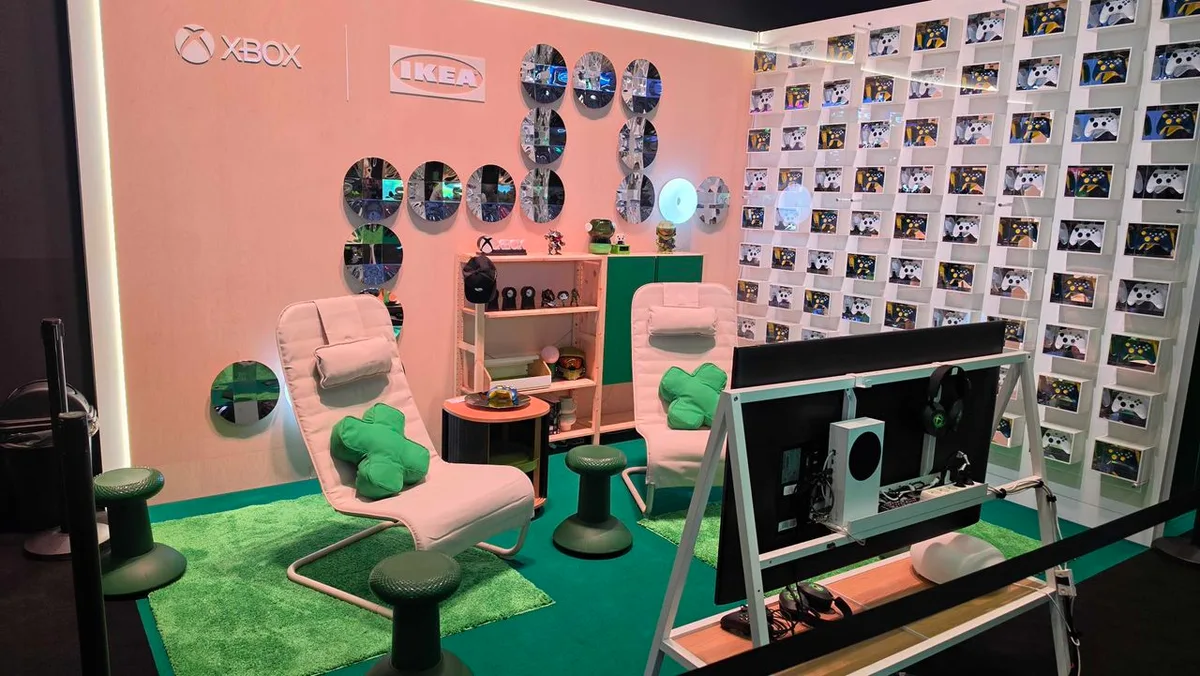 I've seen the IKEA x Xbox collection at Gamescom, and among some goofier products, there's one handy item I want right now