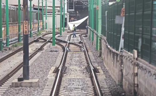 Aún pendiente cambio de vía en terminal de Tren Ligero