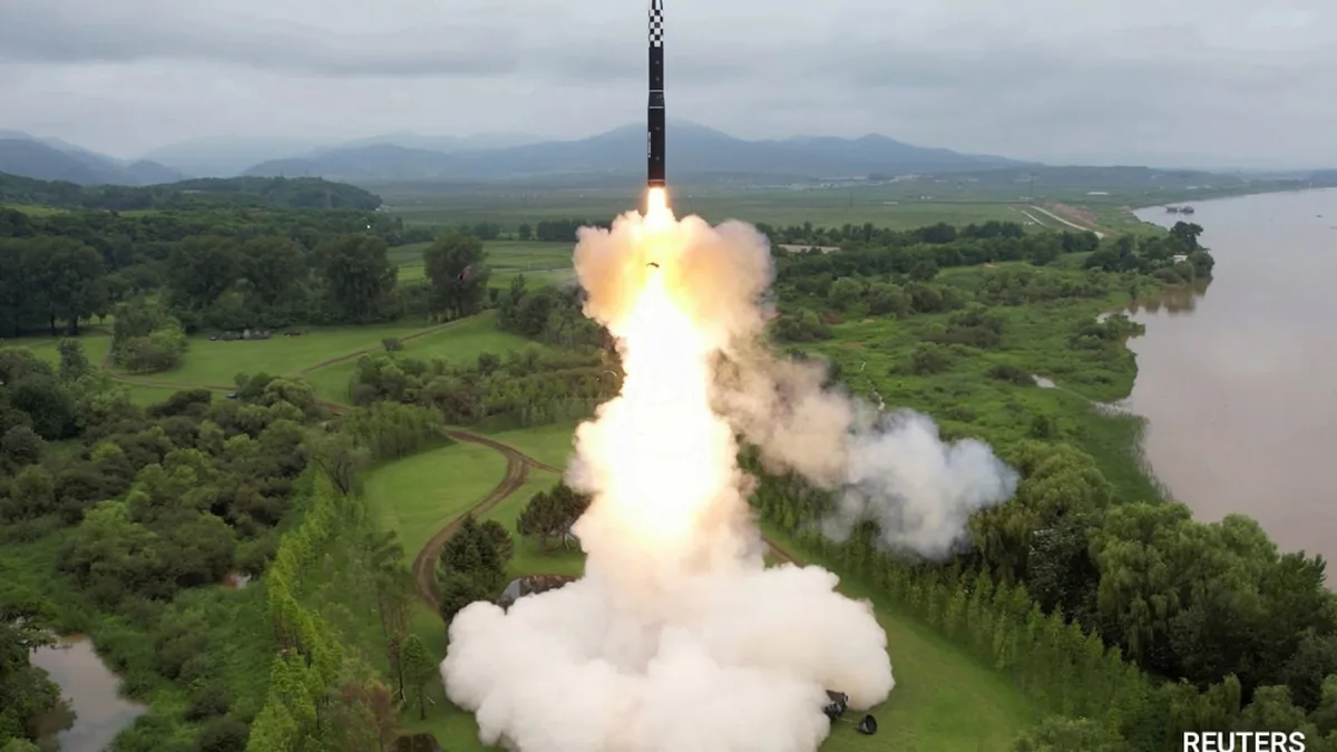 North Korea Launches 2 Ballistic Missiles Toward Sea